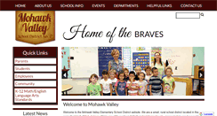 Desktop Screenshot of mohawkvalleyschool.org